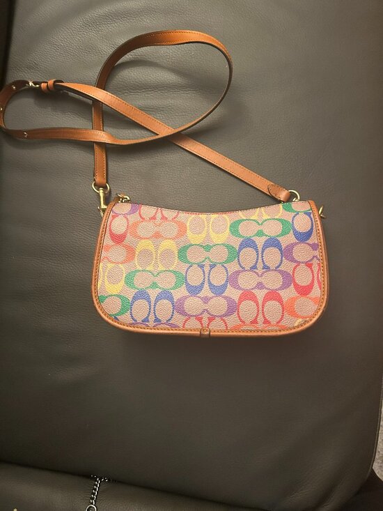 Handbags - Coach Rainbow Signature Purse